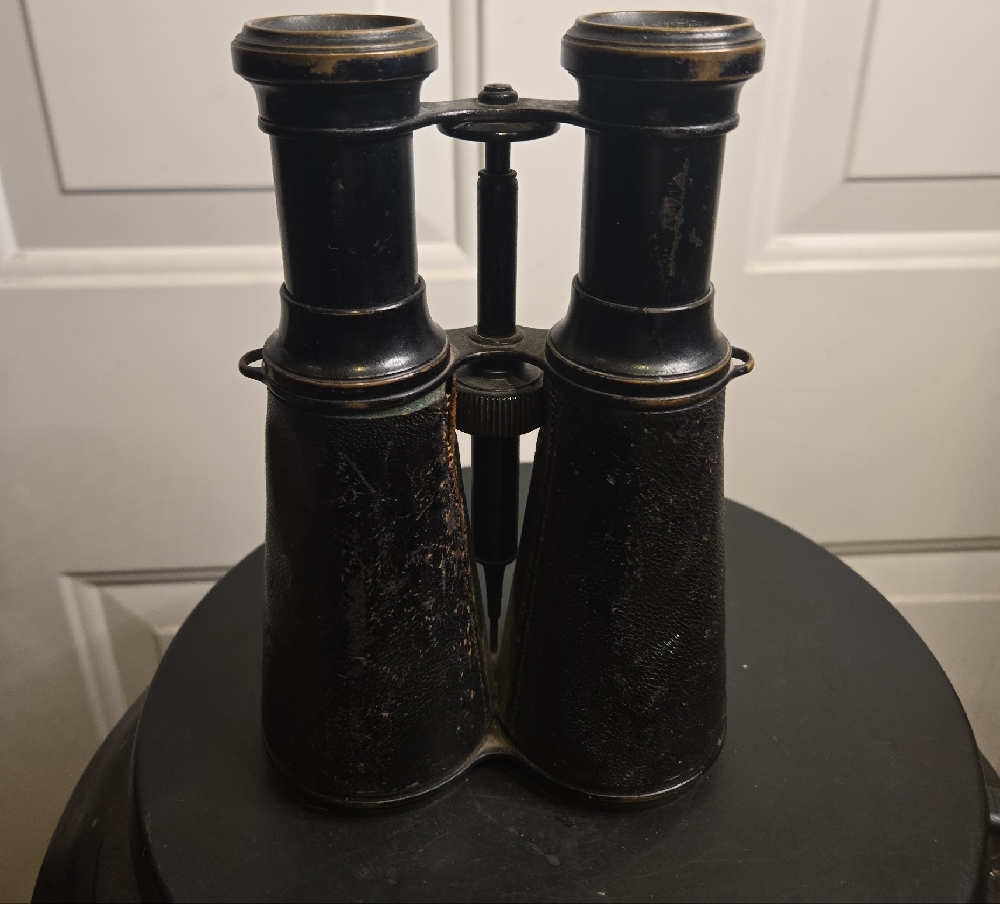 Antique WW I ERA BINOCULARS, San Fransisco - Picture 13 of 14